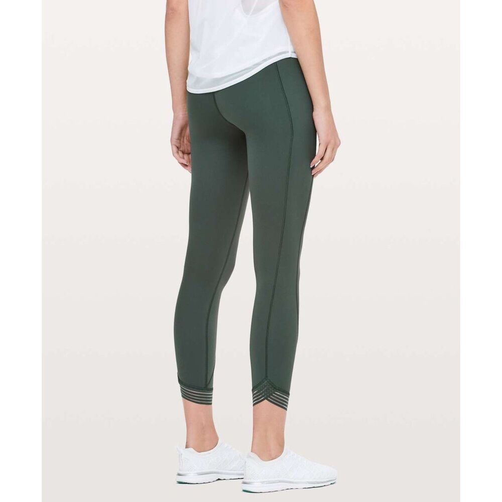 Lululemon Find Focus 7/8 Tight *25" Deep Ivy -sz 2